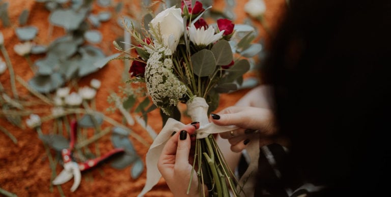 How to DIY Your Wedding Bouquet