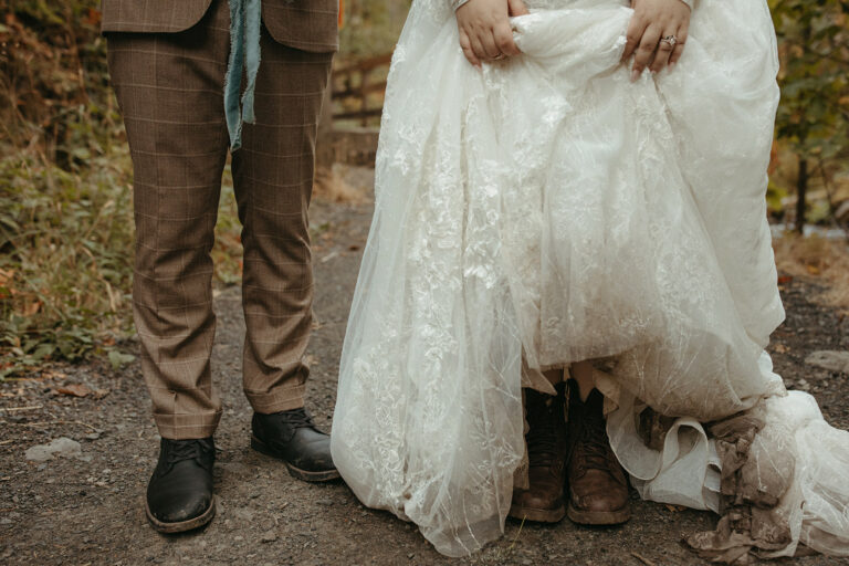 Dirty Wedding Dress: Making the Most of Your Elopement