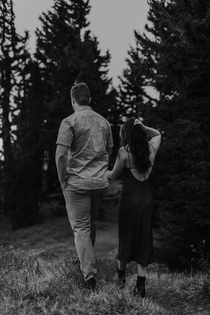 Mt. Hood couples photos at Lolo Pass