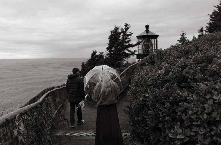 Lighthouse Wedding Elopement Locations in the PNW